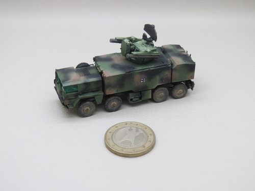 【展示】1/144 现代德军 German Roland anti-air missile system