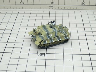 144 WWII German 内构版 38cm突击虎自行火炮 展示