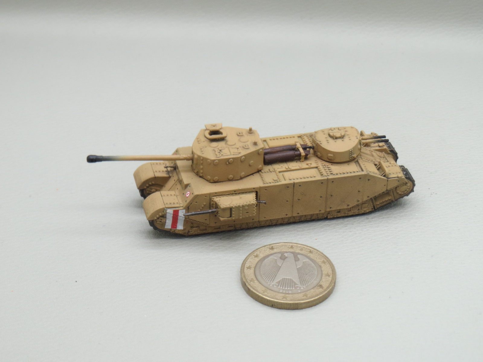 【展示】1/144 二战英军 TOG II Light Cruiser重型坦克