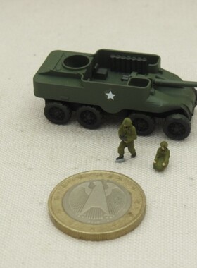 【展示】1/144 二战美军T55 8x8 Gun Motor Carriage+兵人