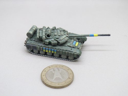 【展示】1/144 现代乌军 Ukraine T64BV Main Battle Tank