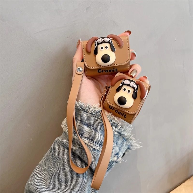 可爱掌门狗适用airpodspro2保护套苹果耳机保护壳无线蓝牙皮质软壳airpods3盒二代耳机壳三创意airpod耳机套,3C数码配件,耳机保护套,淘宝优惠券,粉丝福利购,淘宝优惠卷