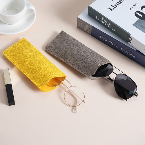 眼镜夹收纳包保护套软皮便携