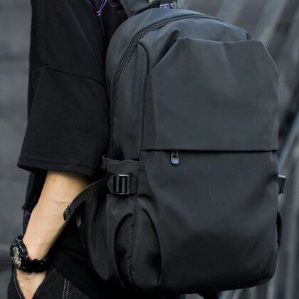 潮流双肩包工装机能旅行电脑背包街头潮牌简约个性大学生书包男包