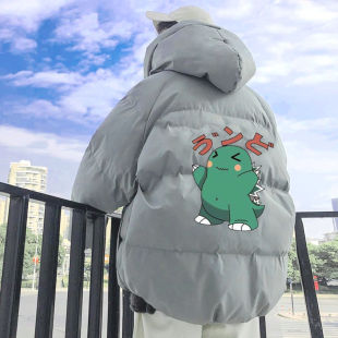 秋冬季棉衣服男士帅气棉袄潮流青少年短款面包服学生棉服外套