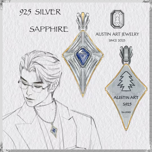 AUSTIN·原创设计及定制服务·925银·18K金·14K金·铂金