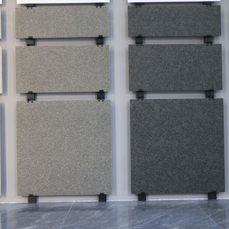 仿花岗18mm厚地砖户外广场砖芝麻