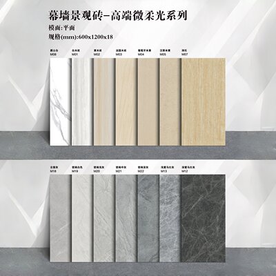 祥达PC砖600x1200微柔光庭院