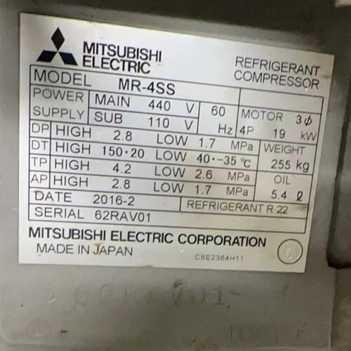 MR-B4MS全新原装三菱压缩机