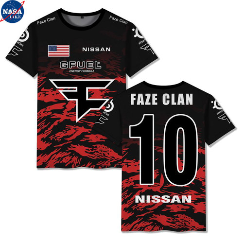 fazeclan可定制ID电竞短袖T恤