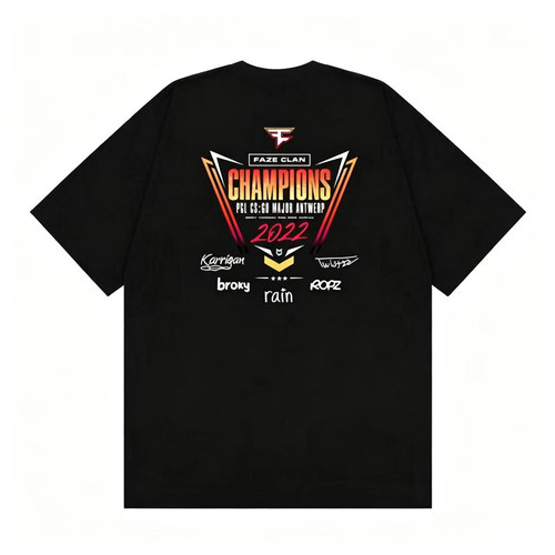 FAZECLAN夺冠纪念纯棉T恤CSGO