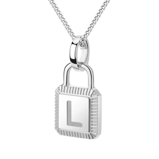 【51出游】KKLUE探锁经典铂金版经典锁头定制字母项链项链礼物