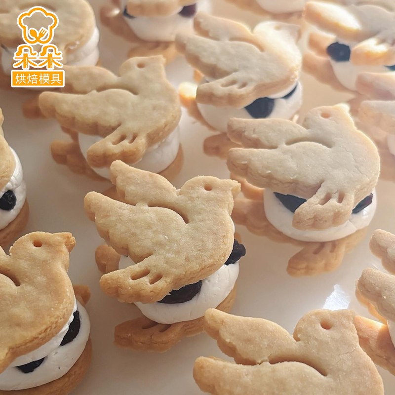 卡通小鸟饼干模具烘焙模具