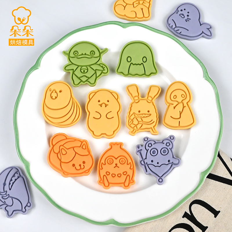 FF14最终幻想卡通动物饼干模具