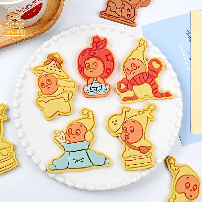 星星人卡通饼干烘焙模具