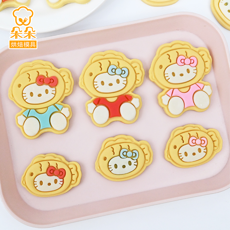 鲷鱼烧HelloKitty饼干模具