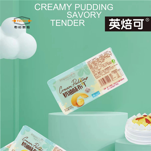 英焙可布丁420g整箱24盒果冻布蕾生日蛋糕胚夹层甜品装饰烘焙原料