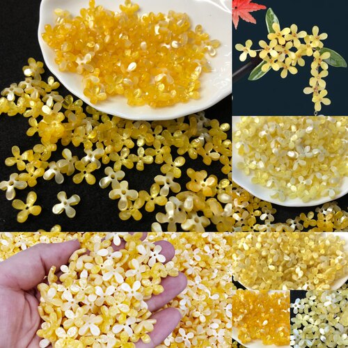 醋酸亚克力处理桂花饰品配件
