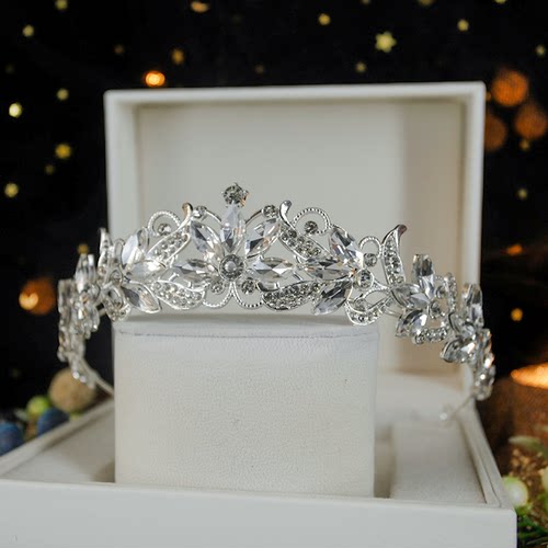 小朋友生日皇冠儿童公主发饰女童发箍王冠幼儿园61儿童节表演舞台