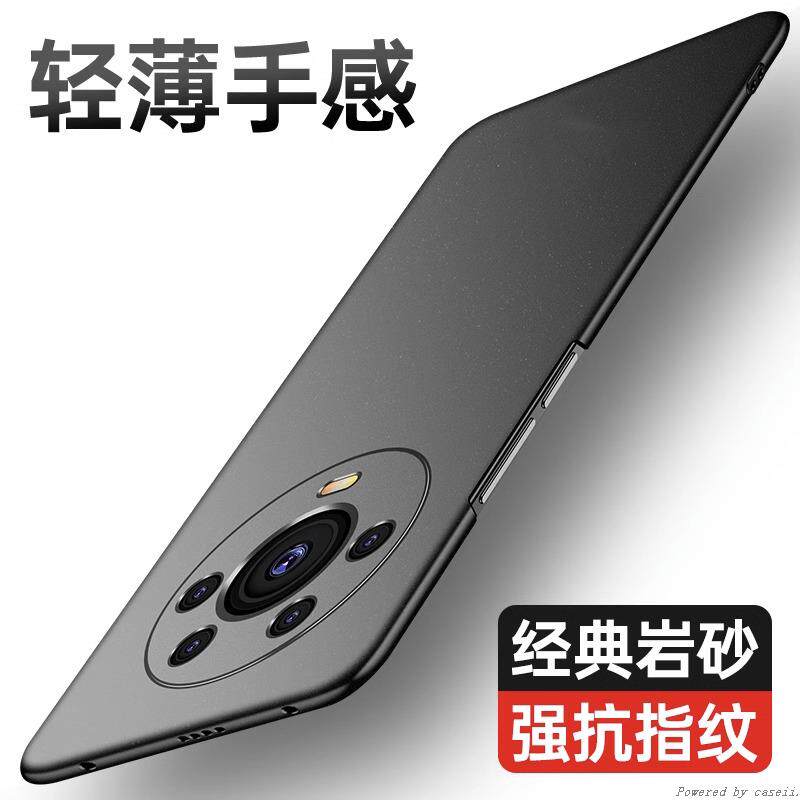 适用荣耀magic4手机壳新款MAGIC5Pro磨砂超薄保护套HONORx30i简约10max防指纹硬壳男女款90se防摔70耐脏防汗
