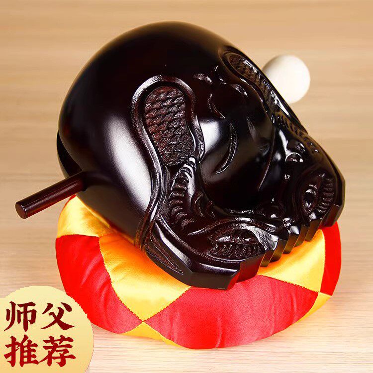 【当天发货】木鱼实木法器打击乐器老式香樟木原木