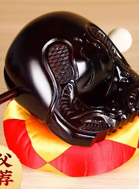 【当天发货】木鱼实木法器打击乐器老式香樟木原木