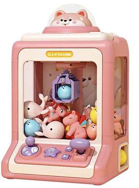 Mini claw machine clip large figure-size egg twisting machin