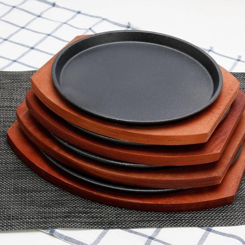 Western food teppanyaki iron plate, Western plate, steak