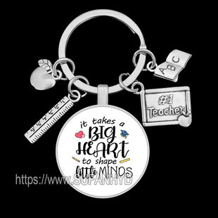 New Teacher Keychain Teacher's Day Gift Keycha House Key