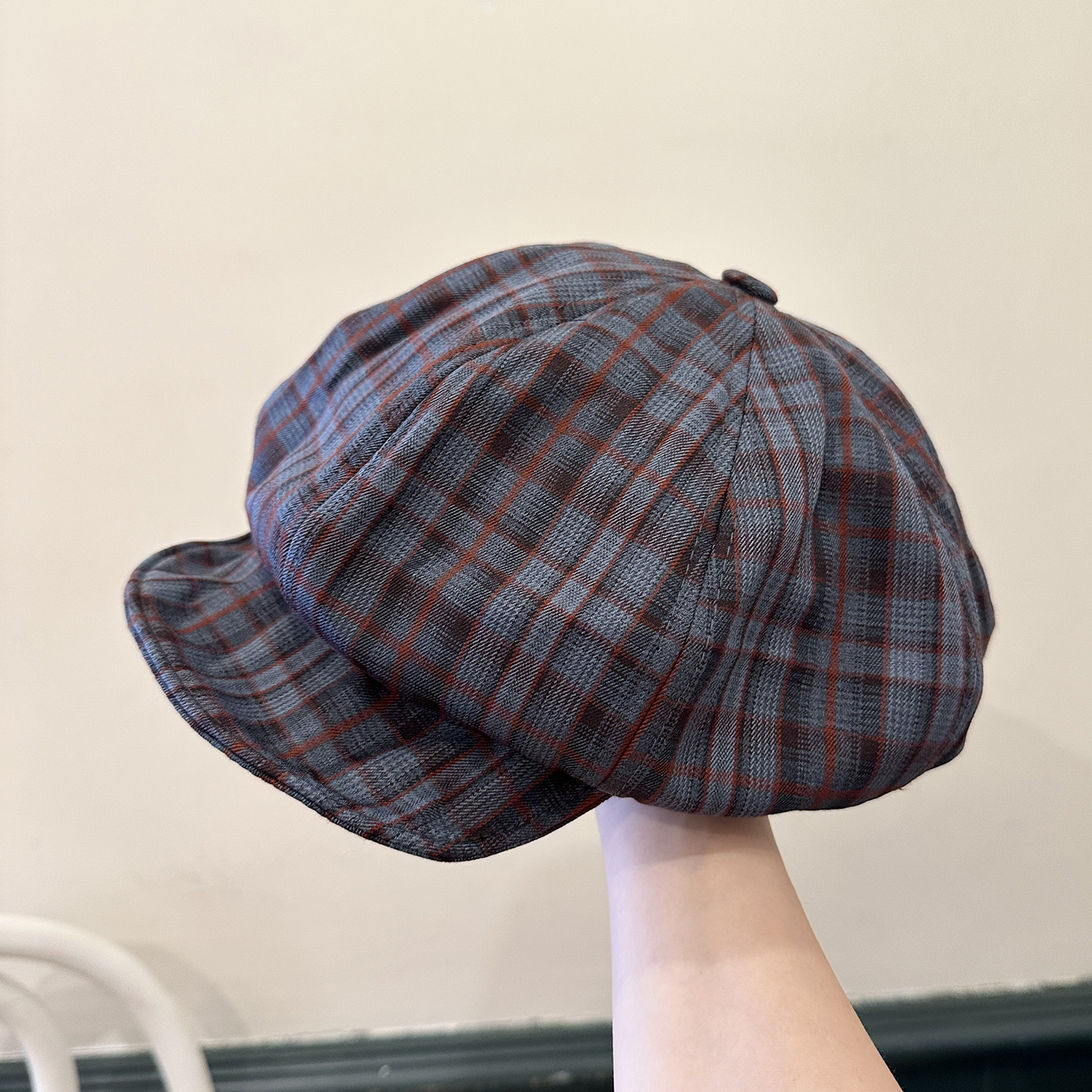 软檐画家帽女休闲八角帽