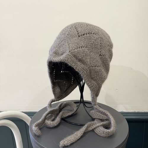 秋冬简约休闲针织帽女显脸小