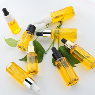 HOPECK胶帽滴管盖精油分装瓶玻璃滴管瓶13牙10-35ml粉底液精油瓶