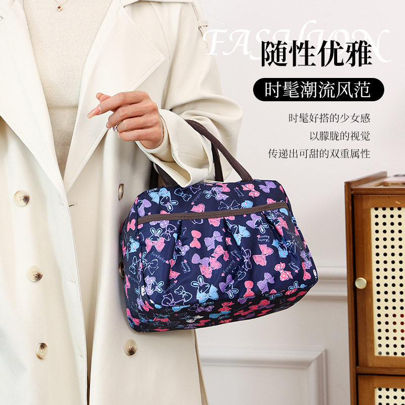 时尚休闲拎包中老年妈妈包女款装手机零钱包上班手提包妈咪手拎包