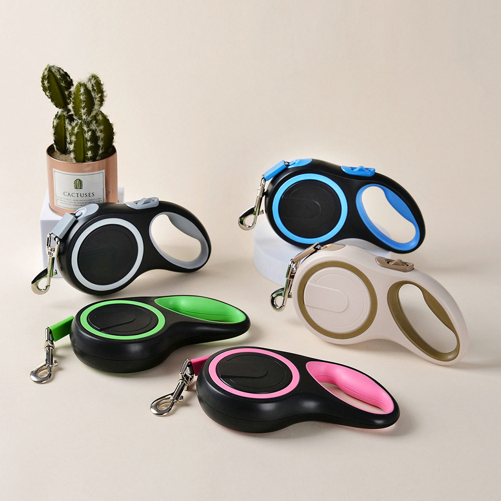 宠物牵引绳狗狗自动伸缩牵引绳大狗牵引器遛狗绳狗链狗绳宠物用品