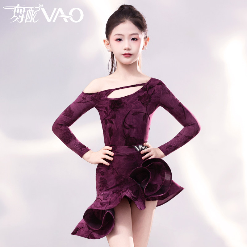 VL51379手洗表演儿童长袖红色