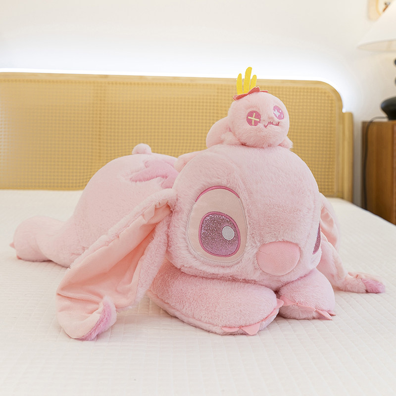 趴趴史迪仔玩偶毛绒玩具史迪奇抱枕房间装饰睡觉抱布娃娃生日礼物