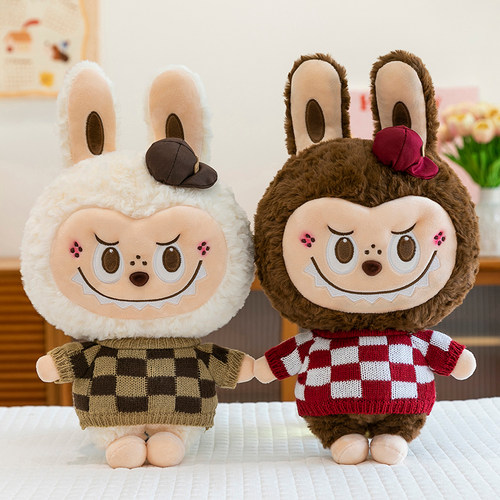 可爱毛衣拉拉公仔布布玩偶兔子大号女孩毛绒玩具睡觉抱枕生日礼物