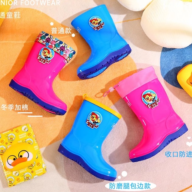 回力中筒四季卡通大童儿童雨鞋
