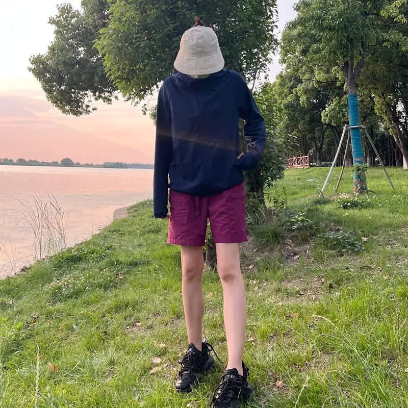 捡漏！吸湿排汗科技面料！立体裁剪男女运动休闲连帽防晒衣夹克
