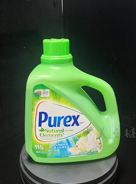 美国进口现货Purex普雷克斯浓缩洗衣液4.43L强效去污渍清洁