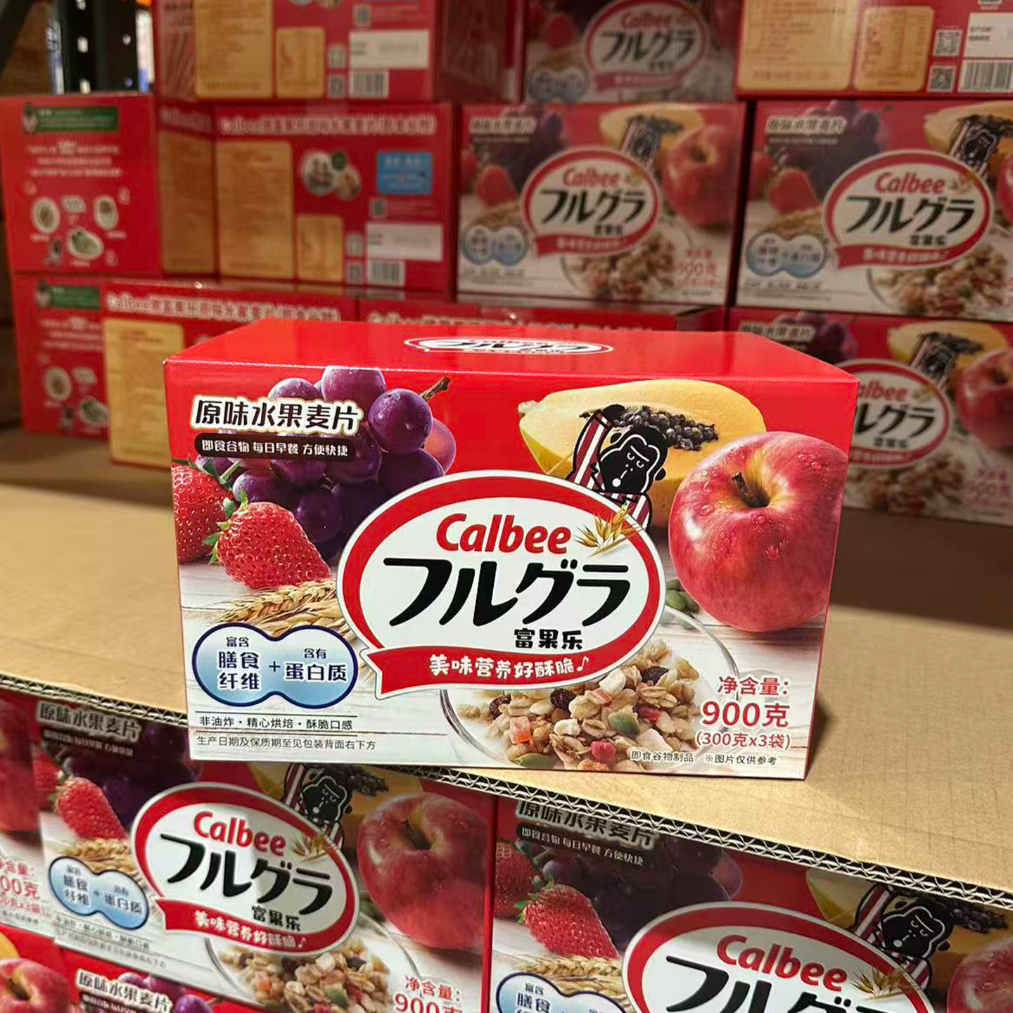 Costco代购Calbee卡乐比水果麦片