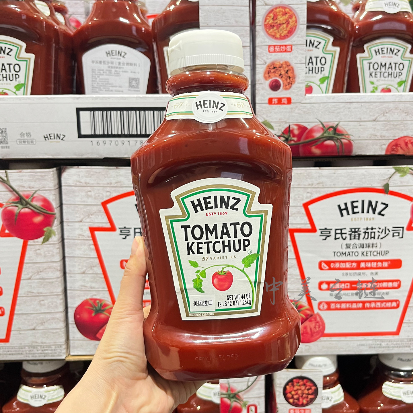 Costco代购 Heinz亨氏番茄酱美国进口番茄沙司沙拉酱瓶装调味料