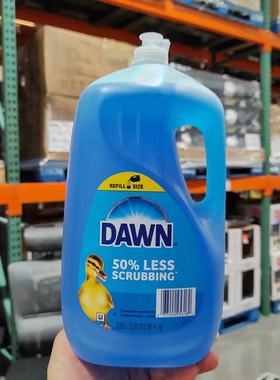 Costco 美国DAWN浓缩洗洁精大容量2.66L厨房小黄鸭洗碗液去油污