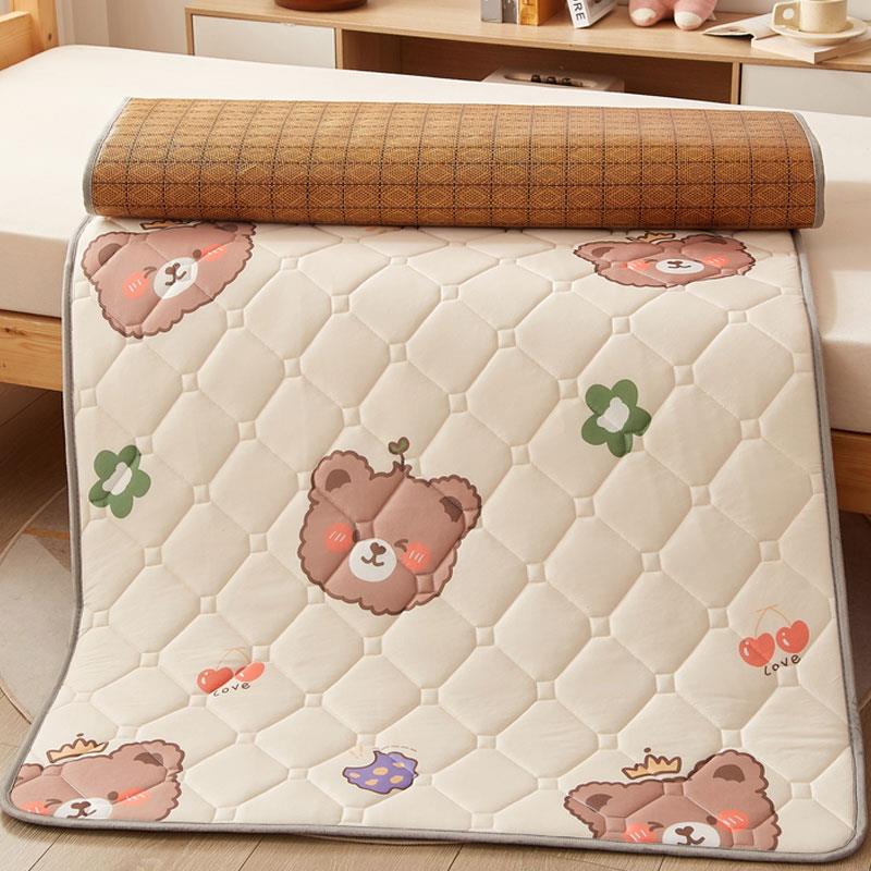 26N凉席床垫冬夏两用宿舍学生单人90x190垫褥硬垫薄款打地铺蚊帐