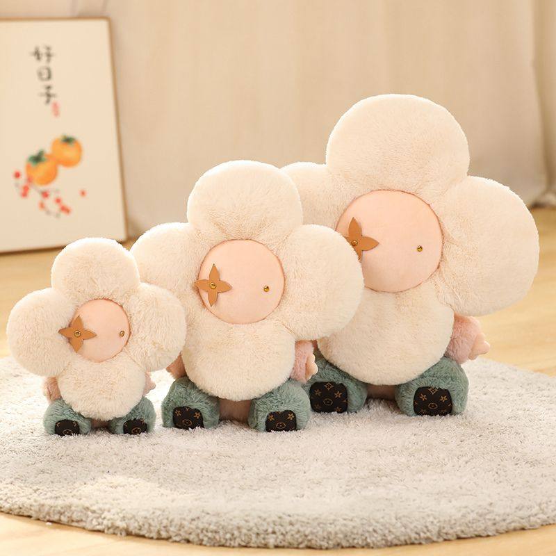 太阳花朵公仔靠垫客厅驴牌可爱毛绒玩偶生日礼物女生沙发飘窗,玩具/童车/益智/积木/模型,毛绒/玩偶/公仔/布艺类玩具,淘宝优惠券,粉丝福利购,淘宝优惠卷