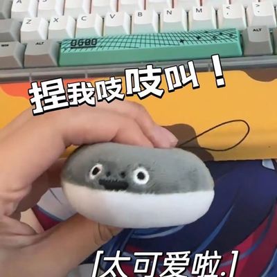 小红书同款会吱吱叫的萨卡班甲鱼玩偶搞怪挂饰毛绒钥匙扣公仔挂件