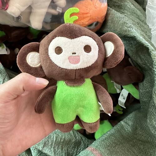 毛绒玩具小皮猴子玩具可爱公仔玩偶宝宝娃娃生日礼物ins可爱玩具