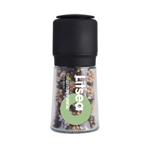 【高山·木姜子白胡椒海盐】研磨器调味料轻食烧烤西餐牛排盐调料