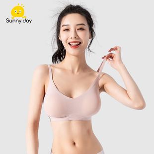 小胸顯大外擴型內衣女聚攏軟支撐無痕無鋼圈胸罩文胸女辣妹漫畫胸
