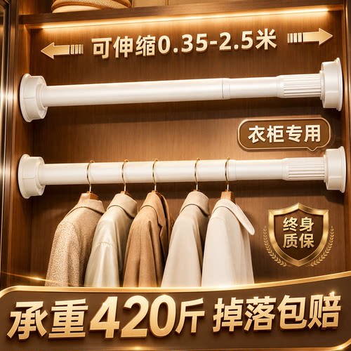 热销N0.1【衣柜专用-承重420斤】